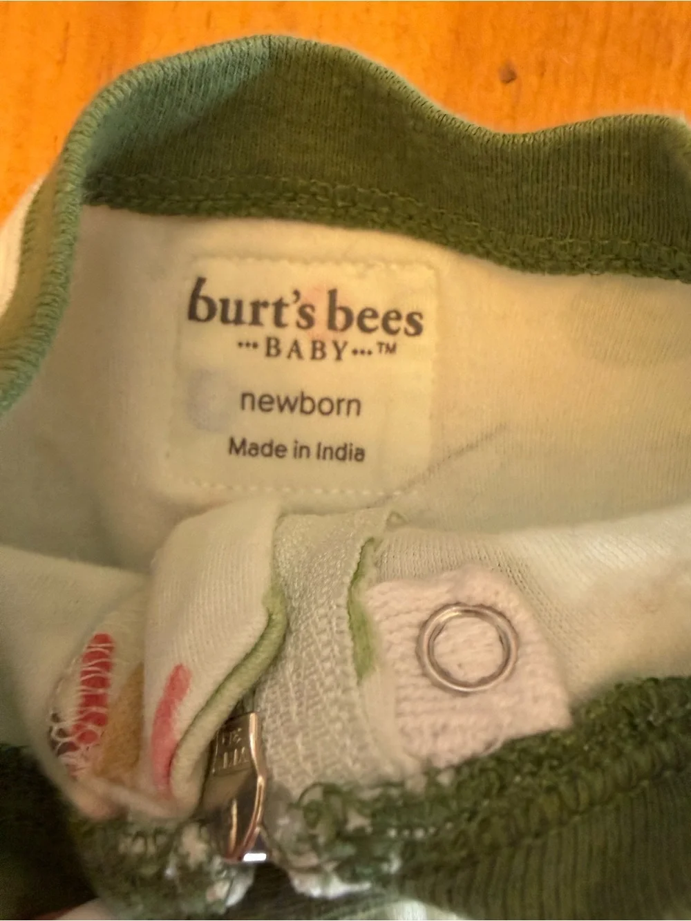 Burt's Bees Baby Newborn onesies bundle of 3